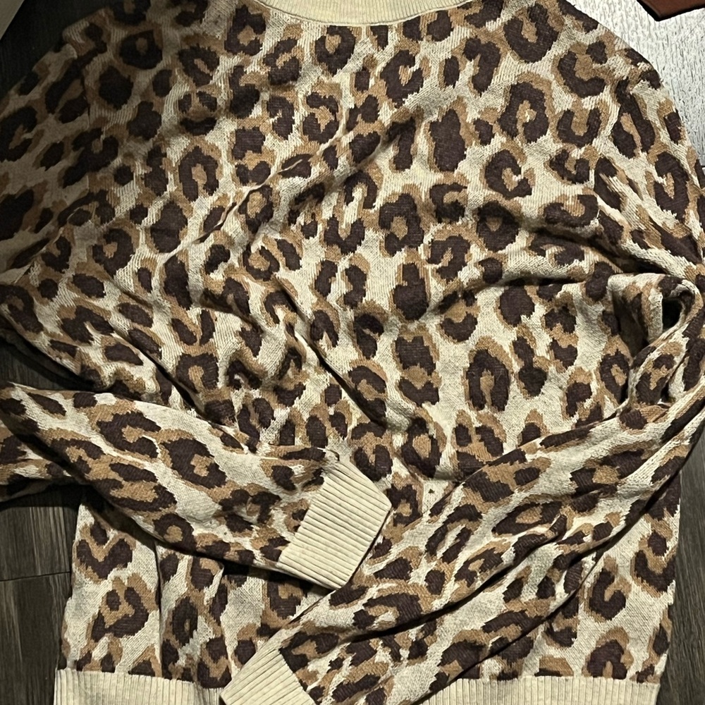 A New Day Target Leopard Print Sweater